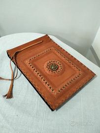 album portafoto in cuoio 