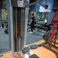 Lat Machine Life fitness 