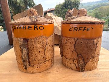 Set barattoli vintage