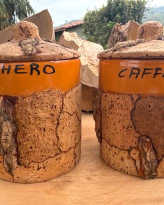 Set barattoli vintage