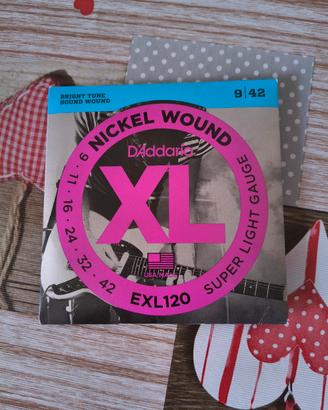Corde Per Chitarra elettrica XL D'addario 09.46