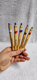 Penna Personalizzata con Nome  e Decorazione 3D