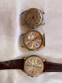 Lotto 3 Orologi Vintage