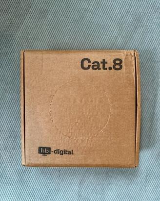 Cavo Ethernet Cat. 8 - 25 m - Ultra veloce - Nuovo