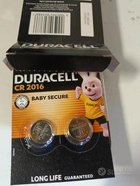 batteria Duracell cr2016