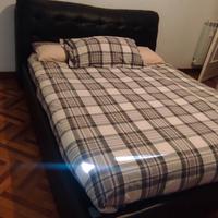 letto contenitore nero