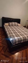 letto contenitore nero