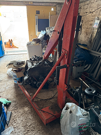 GRU idraulica OM CN portata 500kg. per officina