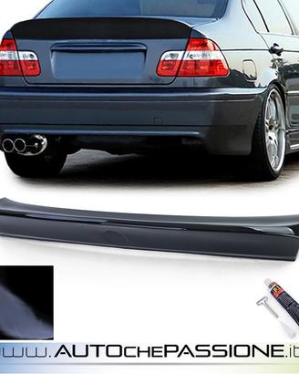 Spoiler alettone CSL nero lucido Bmw Serie 3 E46