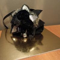 Borsa piccola pochette nera