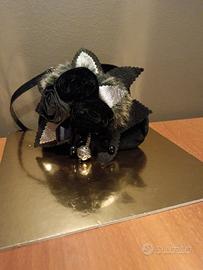 Borsa piccola pochette nera