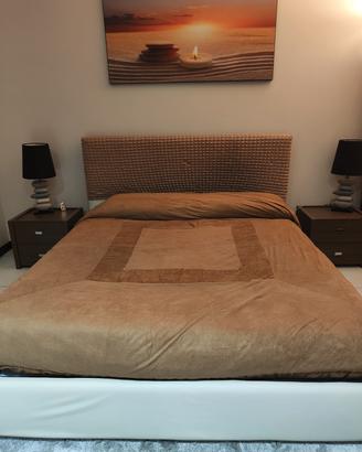 Letto matrimoniale contenitore 