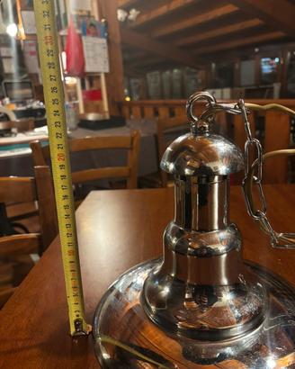 Lampade stile lampara acciaio inox