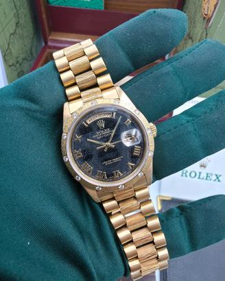 Rolex Daydate 36mm 18308 Ferrite Dial Full Set '94