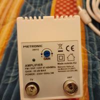 amplificatore segnale antenna tv