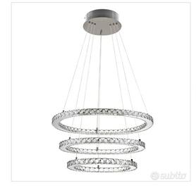 2 x Lampadari LED stile neoclassico