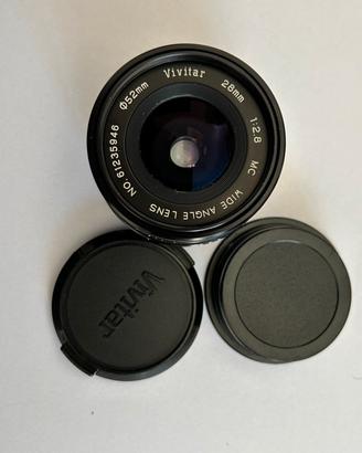 Vivitar 28mm 2.8 mc per Pentax