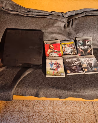 PS3 + Red dead Redemption  e COD Black Ops 