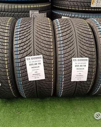 4 gomme 255 40 18 MICHELIN INV RIF741