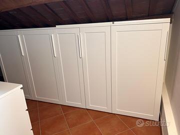 Serie armadi platsa altezza 120cm