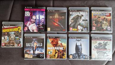 Lotto Giochi PS3 Playstation 3 vari titoli