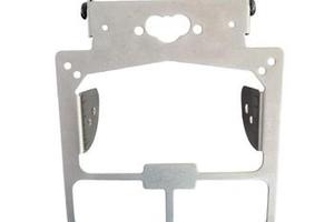 PORTATARGA PER MOTO UNIVERSALE PIEGHEVOLE