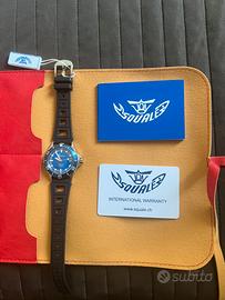 Orologio Squale Corallo Nos 2008 Blue