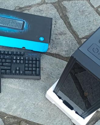 Tastiera pc Dierya 104 key mecc + Case pc Aigo
