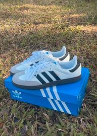 Adidas Originals Samba Bianca/Nera 40 Nuove