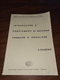 Introduzione e complementi di macchine termiche e