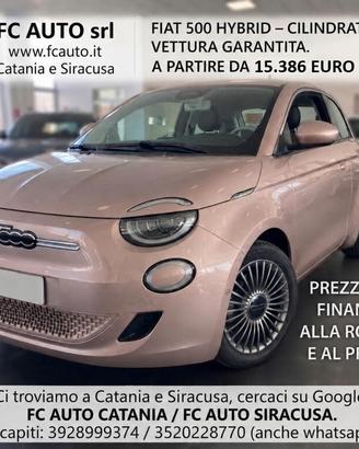Fiat 500 1.0 Hybrid 70CV -Nuova da immatricolare!