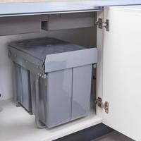 Pattumiera Estraibile con 2 Secchi  diffefenziata