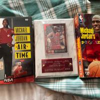 Trittico michael jordan nba bulls memorabilia