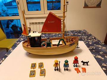 Barca da pesca vintage Susanne Playmobil