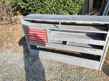 scaffalatura per furgone 