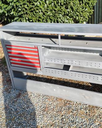 scaffalatura per furgone 