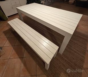 Tavolo legno con panche maison du monde