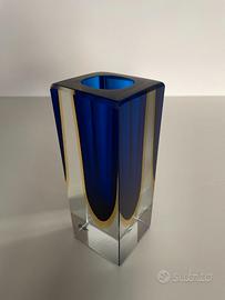 Vaso in vetro di Murano sommerso - Flavio Poli