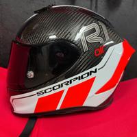 Casco moto integrale in carbonio 