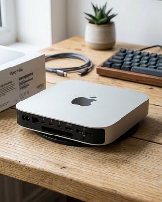 Apple Mac Mini, Magic Mouse e Magic Keyboard.