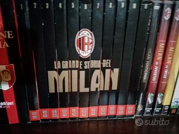 Dvd collezione La Grande Storia del Milan