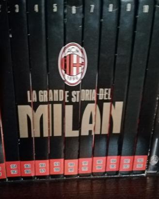 Dvd collezione La Grande Storia del Milan