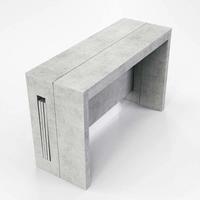 Tavolo Consolle Allungabile effetto cemento