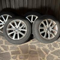 Cerchi 16” più pneumatici 205/55 R16 91H M+S