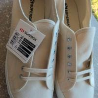 Superga 2750 Cotone Beige TG46 NUOVE