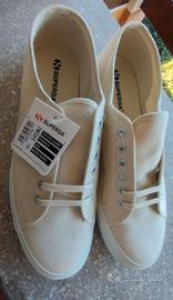 Superga 2750 Cotone Beige TG46 NUOVE