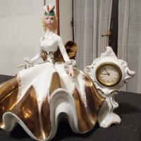 Orologio con dama vintage anni 60