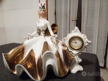 Orologio con dama vintage anni 60