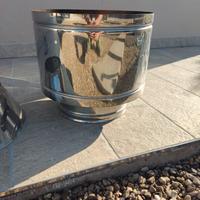 Cappello antivento inox