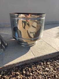 Cappello antivento inox